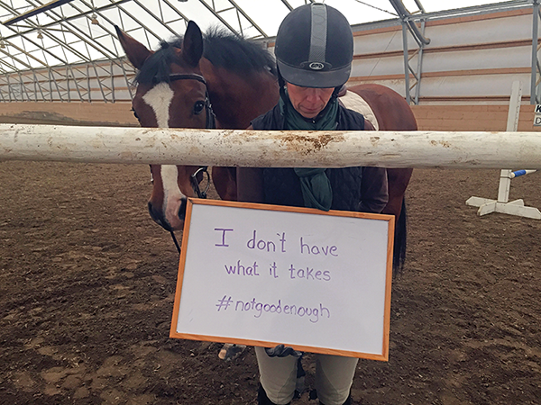 riding psychology, april clay, horse psychology, horse riding anxiety, horse show anxiety, scared of horse show