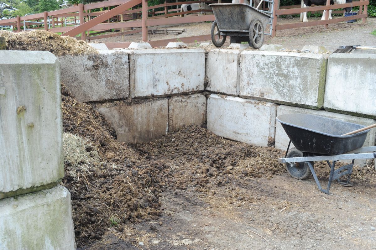 enviromentally friendly horse barn, eco friendly horse, eco friendly horse barn, stephanie captein Langley Environmental Partners Society, recycling horse bedding, composting horse manure