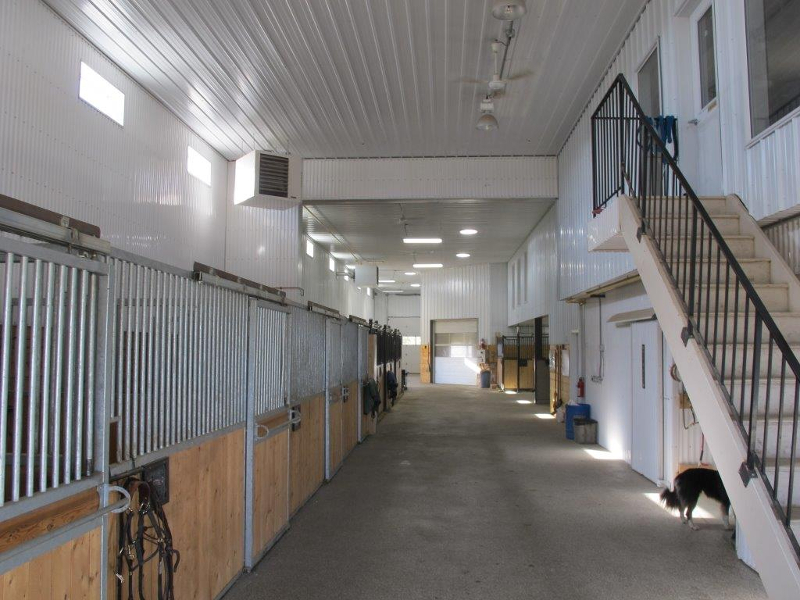 AFAB Industries, Rocanville, Saskatchewan, horse riding arena construction