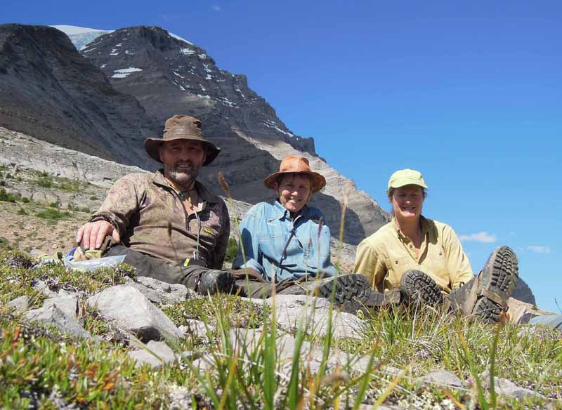 Traversing Canadian Rockies, Tania Millen, holidays on horseback, Alberta pack-trip, Azure Lake, Sulphur River, Jasper National Park, Summit pass, crossing Chown Creek