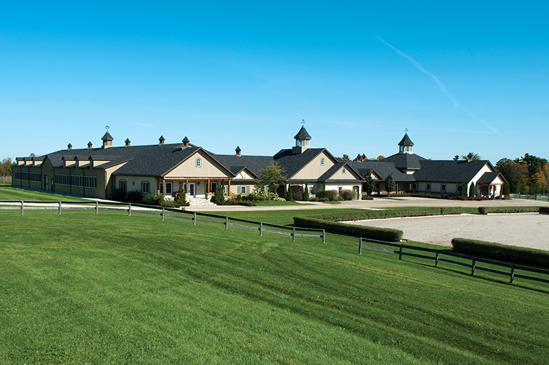 Kings Grant Farm, dream horse barn, fancy horse barn, fancy horse stable, luxury horse barn, luxury horse stable, fancy horse, Dutch Masters Construction, Dutchmasters, Ontario hunter facility