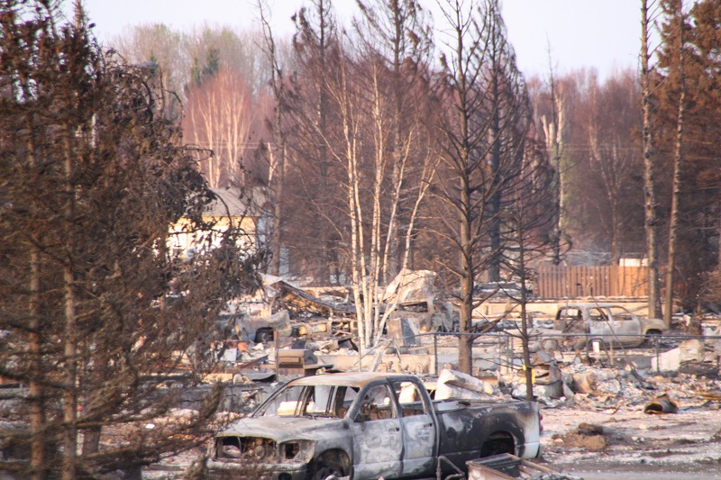 wildfire prepared, flood prepared, earthquake prepared, Fort McMurray fire, emergency evacuation, natural disasters, emergency preparedness plan, returning home after natural disaster, horse ID, horse safety