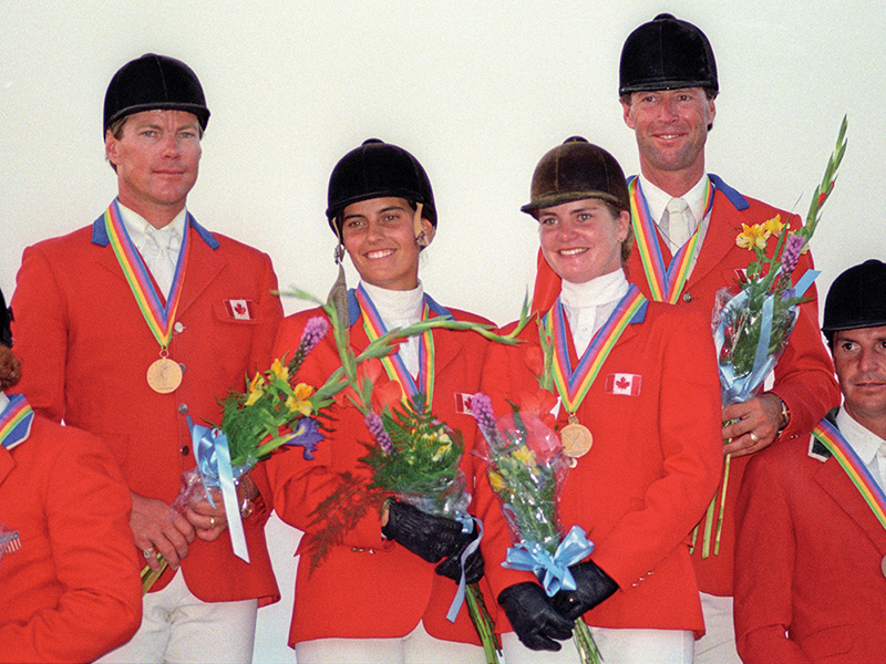 maclay horsemanship, canadians at the maclay championship, canadian equestrian show jumpers, canada's history of equine athletes
