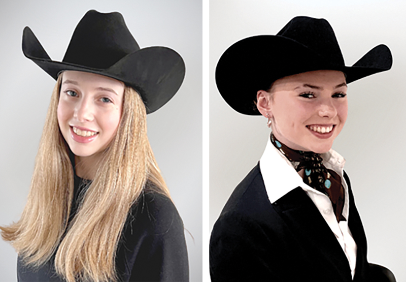 Brooklyn Shannon, Emily Firth, CQHA Youth World Cup Riders