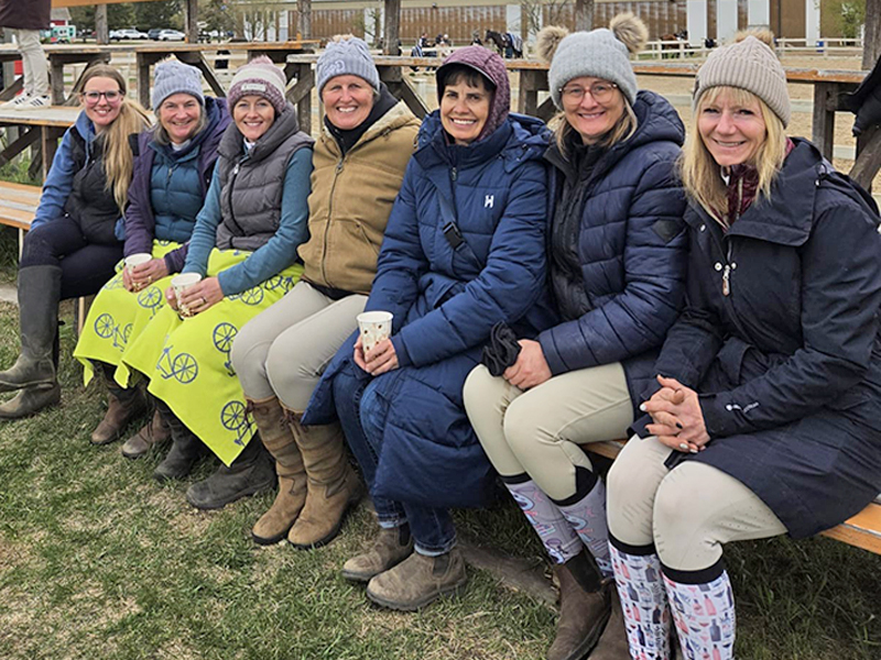 Adult amateur equestrians competing at affordable horse shows in the Canadian horse industry while managing horse show budgets and competition costs.