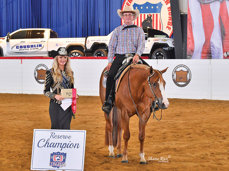 Senior Western Pleasure Champion - Senior Western Pleasure Reserve Champion - Canadian Bred The Whoo