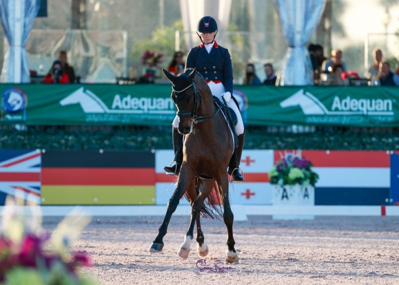 brittany fraser-beauliu cdi4 adequan global dressage festival