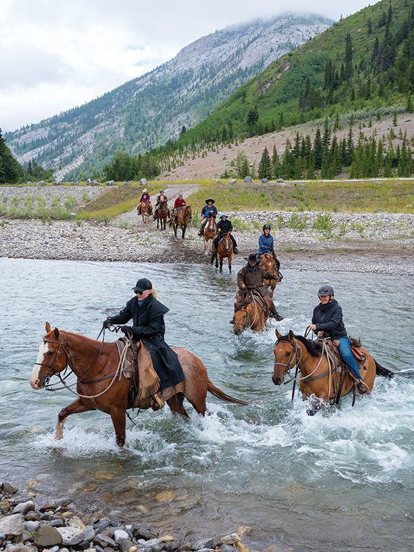 anchor d guiding & outfitting, riding holidays, horse riding holidays canada, rocky mountain horse rides