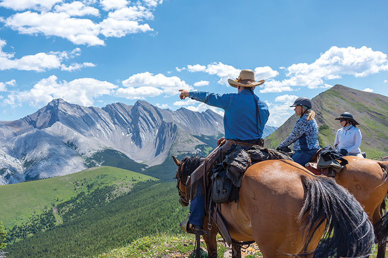 anchor d guiding & outfitting, riding holidays, horse riding holidays canada, rocky mountain horse rides