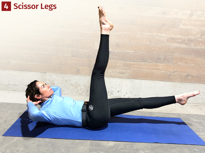 scissors pilates exercise, exercises for horse riders, pilates for horse riders, mobility for horse riders, exercises for hip mobility, equestrian sport fitness, sandra verda zanatta, fit to ride 