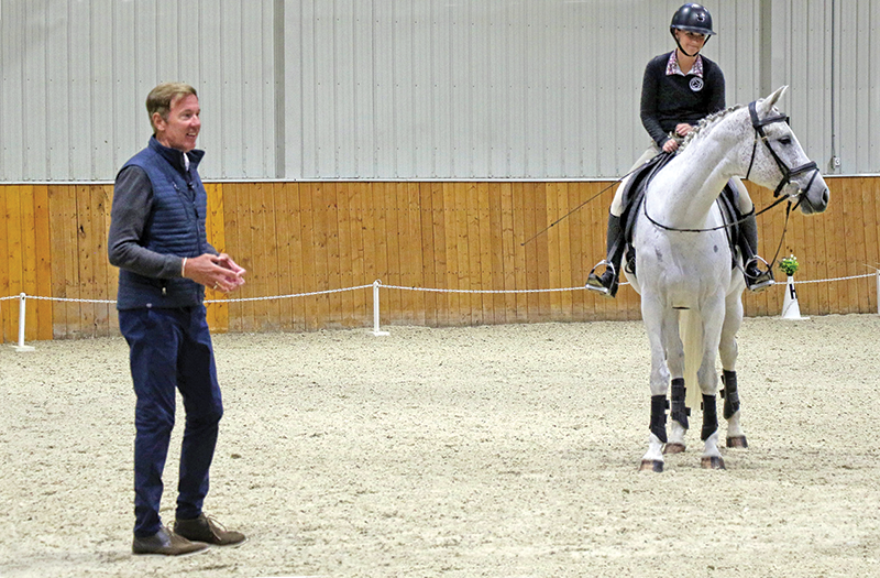 peter gray dressage symposium, peter gray alborak stable, fei judge peter gray, canadian peter gray