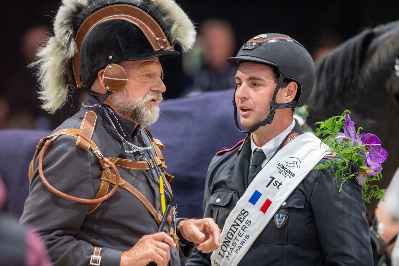 Pedro Cebulka “Pedro the Ringmaster” Spruce Meadows and Chairman of the Calgary-based ATCO Group Masters Tournament British course-designer Pam Carruthers, canada's best show jumping course designers, pedro cebulka costumes