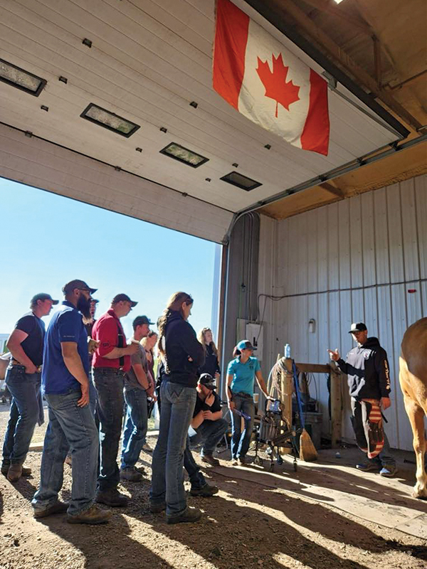 farrier assoications education, lectures for farriers canada, farrier demos canada