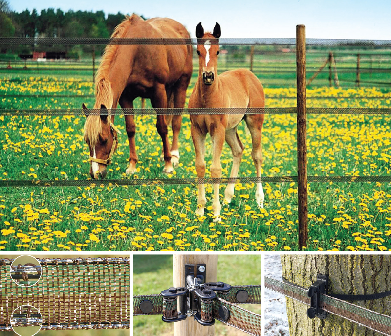 what is the safest type of horse fencing? What is most functional type of horse fencing? different types of horse fencing, vinyl horse fencing, electric horse fencing, polywire horse fencing, tape horse fencing