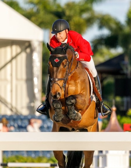 CANADIAN SHOW JUMPING TEAM WELLINGTON NATIONS CUP, amy miller double clear 2021 wellington nations cup, mario deslauriers 2021, tiffany foster nations cup