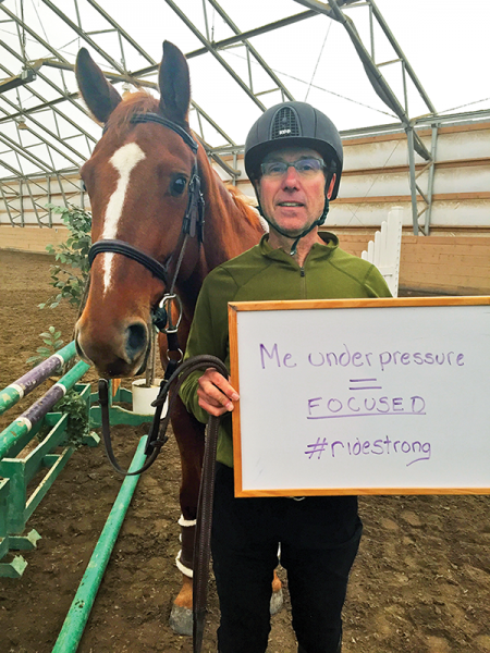 riding psychology, april clay, horse psychology, horse riding anxiety, horse show anxiety, scared of horse show