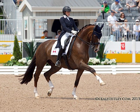 Canadian Dressage Team, Pan American Games, Equine Canada, TORONTO 2015, Caledon Pan Am Equestrian Park, Brittany Fraser, Megan Lane, Belinda Trussell, Chris von Martels, United States Equestrian, 2016 Rio Olympics