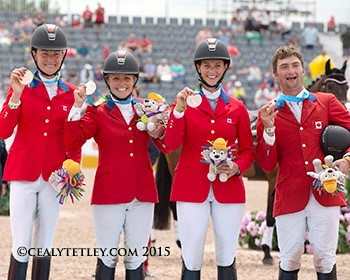 Jessica Phoenix, Canadian Eventing Teamm, Starting Gate Communications, TORONTO 2015 Pan American Games, Caledon Pan Am Equestrian Park, Jessica Phoenix, Colleen Loach, Waylon Roberts, Kathryn Robinson