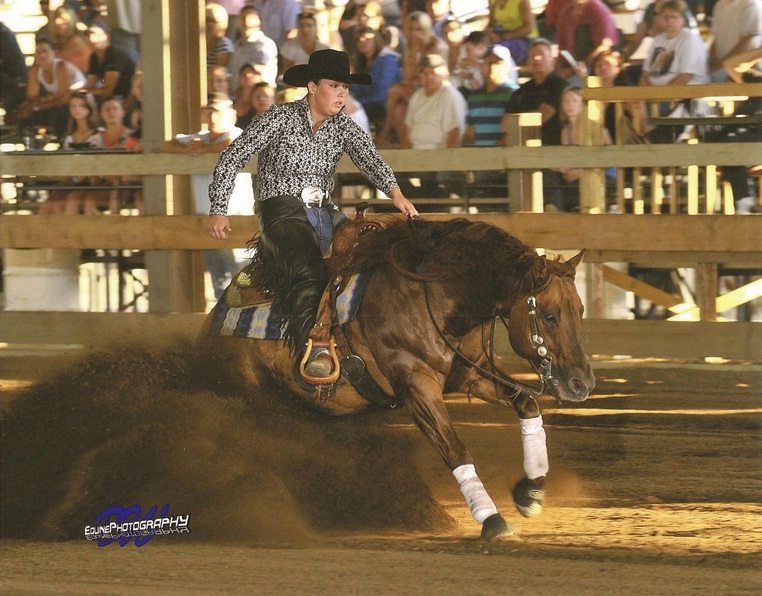 Wimpy's Tinseltown, reining horse