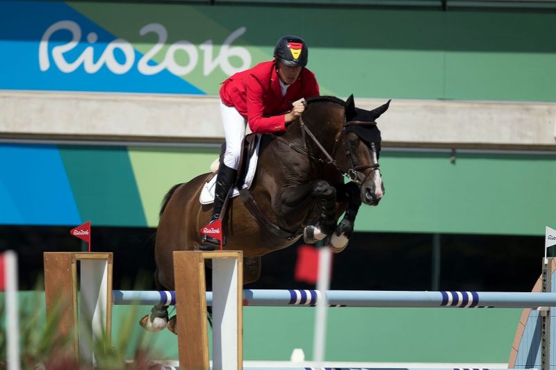 Rio 2016 Olympic Team Jumping Final Deodoro Olympic Park in Rio de Janeiro eric lamaze amy millar yann candele tiffany foster Meredith Michaels-Beerbaum Christian Ahlmann Daniel Deusser