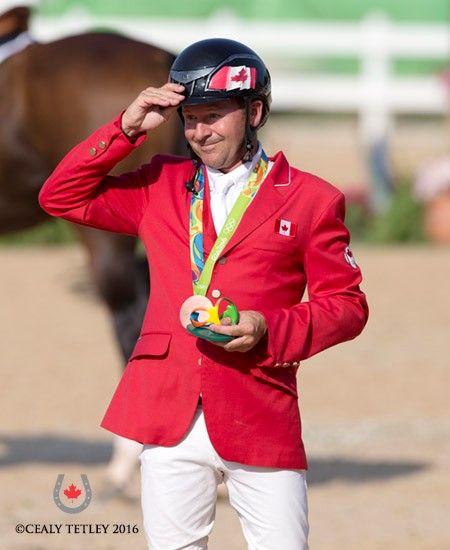 Eric Lamaze Olympic Bronze Individual Jump-Off Rio 2016 Olympic Games nick skelton gold, tiffany foster, yann candele
