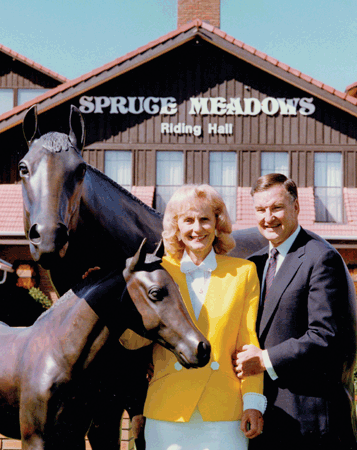 Ron Southern death, spruce meadows founder death, linda southern, Margaret Southern, Nancy Southern, Linda Southern-Heathcott