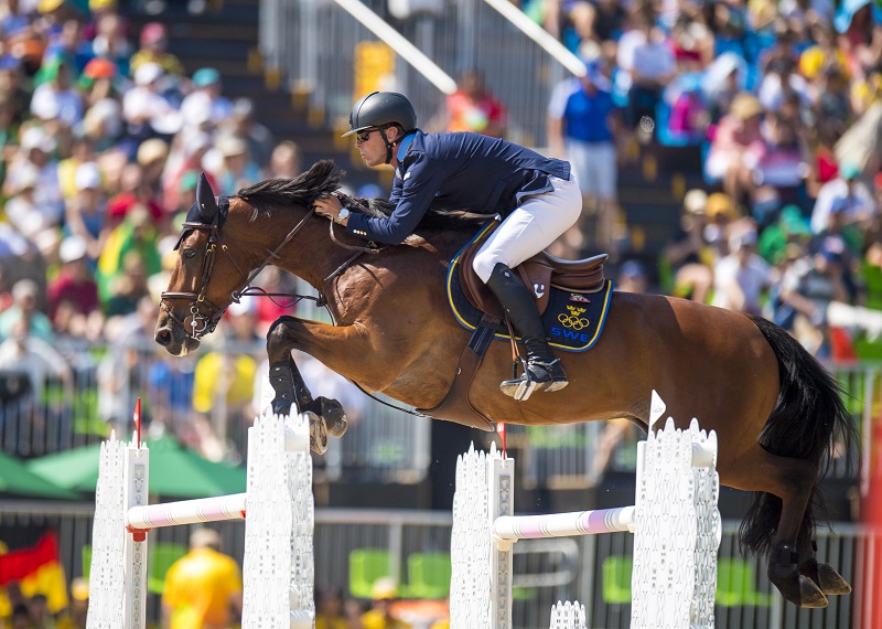 Nick Skelton Olympic Individual Jumping GoldDeodoro Olympic Park in Rio de Janeiro Peder Fredricson Eric Lamaze