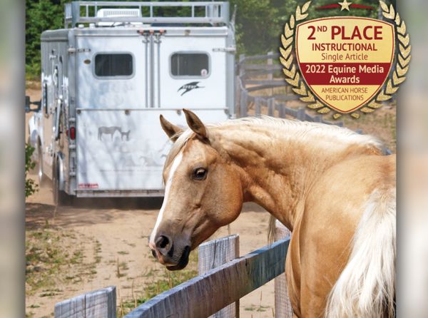 how to safely haul a horse, horse hauling, kevan garecki, safely transporting horses, horse transport anxiety