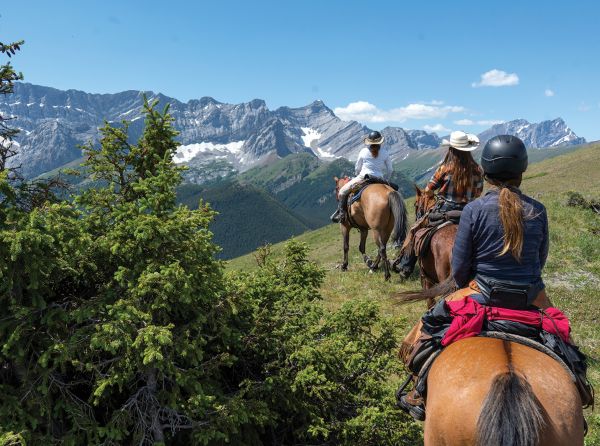 anchor d guiding & outfitting, dewy matthews, riding holidays, horse riding holidays canada, rocky mountain horse rides
