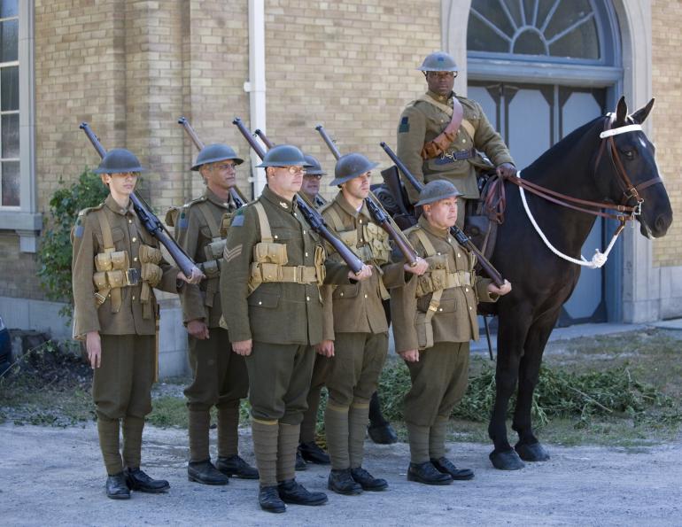 Sarge and Chris Marinelli, Halifax Regional Police Mounted Unit