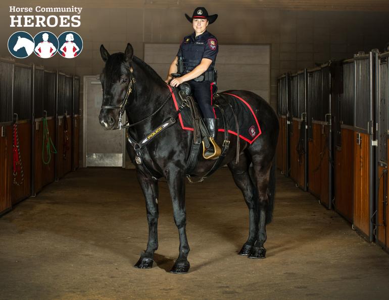Robin Koltusky helping shape the future of mounted policing, horse welfare, and equestrian excellence in Canada