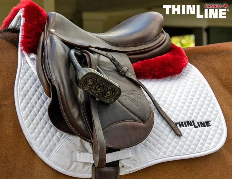 ThinLine Canada Trifecta Expressions Half Pad, Saddle Pads Canada, Summerside Tack