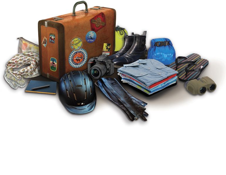 horseback riding holiday checklist, what to bring on a horse riding vacation