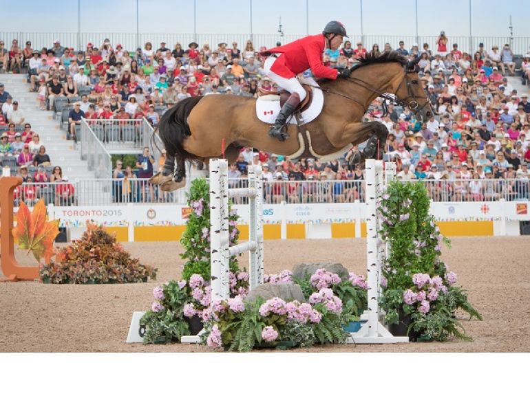 Ian Millar Record 10th Pan Am, Starting Gate Communications, TORONTO 2015 Pan American Games, individual final show jumping, Caledon Equestrian Park, Yann Candel, Eric Lamaze, Michel Vaillancourt