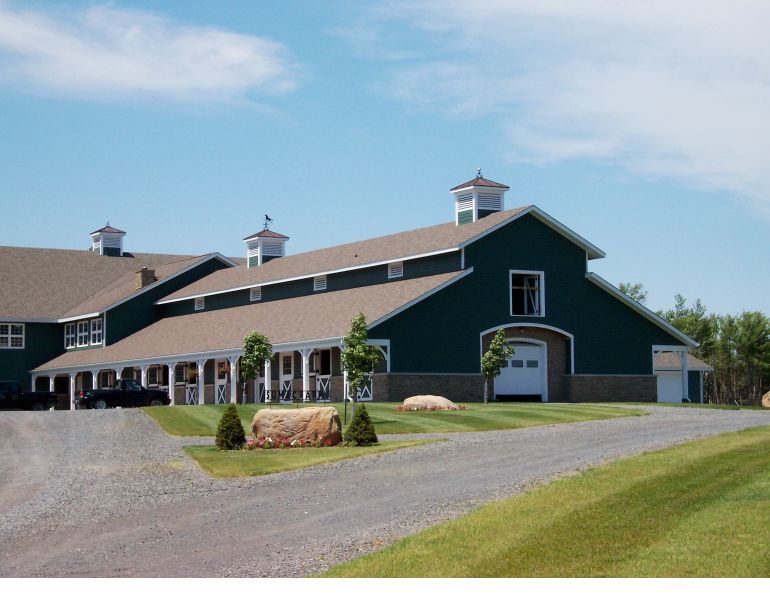 Sumac Farms, the perfect reining barn, nova scotia equestrian barns, the best horse barns
