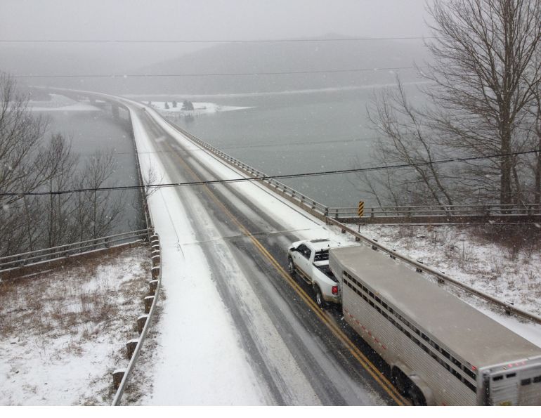 Trailering Your Horse in Winter