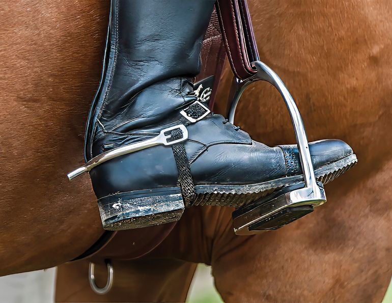 spurs for western riding, spurs for english riding, are spurs ethical on horses, jec ballou horse riding, how to use spurs on horses, history of horse spurs, riding training aids