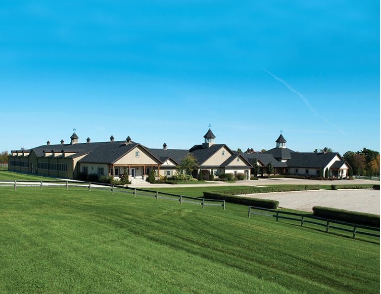 Kings Grant Farm, dream horse barn, fancy horse barn, fancy horse stable, luxury horse barn, luxury horse stable, fancy horse, Dutch Masters Construction, Dutchmasters, Ontario hunter facility