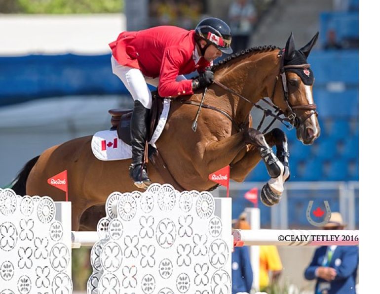 equine show jumping team Rio 2016 Olympic Games Canadian Show Jumping Team Eric Lamaze Yann Candele Guilherme Jorge Brazil, Amy Millar, tiffany foster, Mark Laskin, Karen Hendry-Ouellette Dr. Sylvie Surprenant