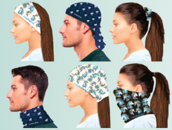 horse-themed gaiter, neck gaiters horse people, horse merchandise